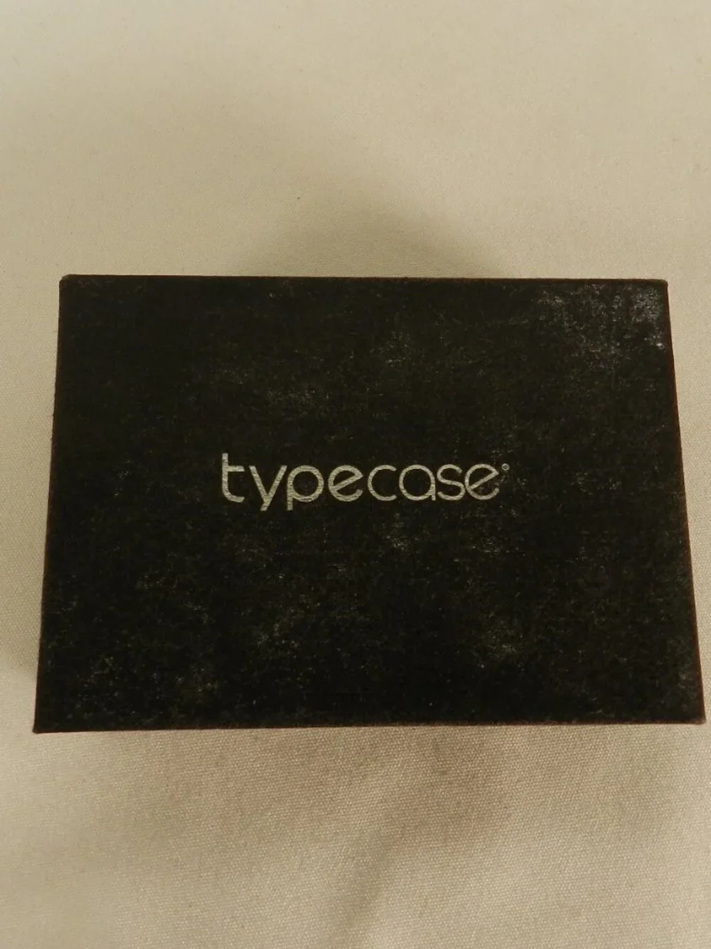 Typecase Wallet Card Holder Pop Up Aluminum Case RFID blocking black Men NIB NEW